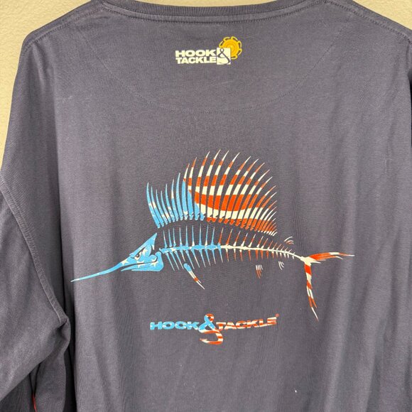 Hook and Tackle Long Sleeve UPF 50+ Sun Protection - Picture 5 of 7